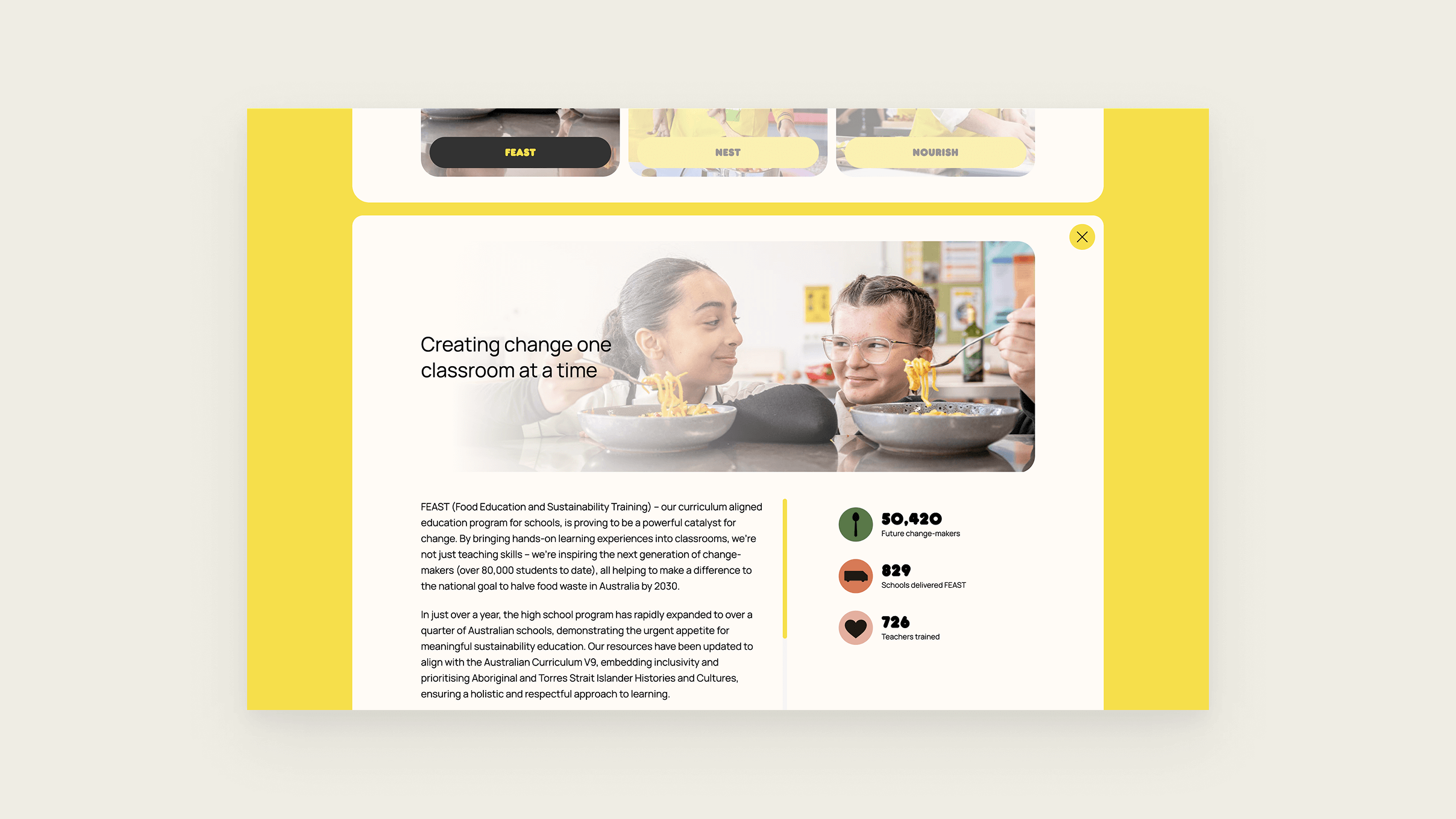 OzHarvest — design